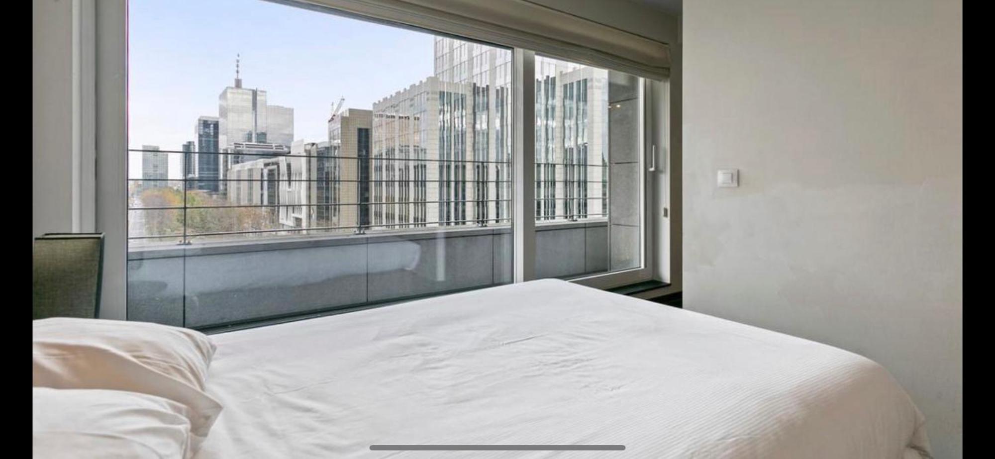 Apartment In Heart Of Brussel City With Balcony View Bagian luar foto